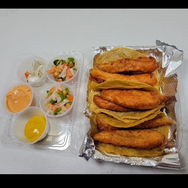 Orden de 3 Tacos pescado