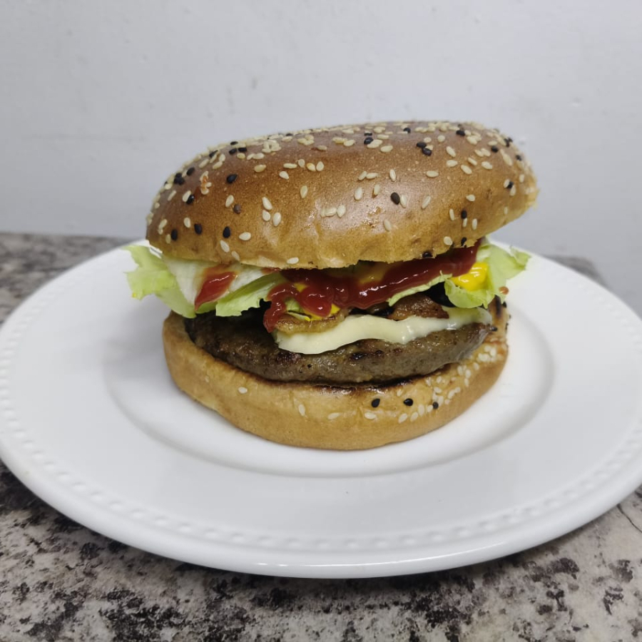 Hamburguesa Clásica más Soda 400 ml