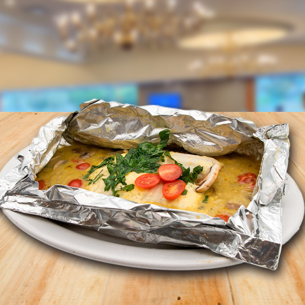Pescado empapelado