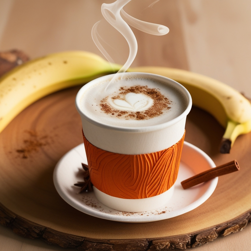 Chai Latte de Plátano (12 oz)