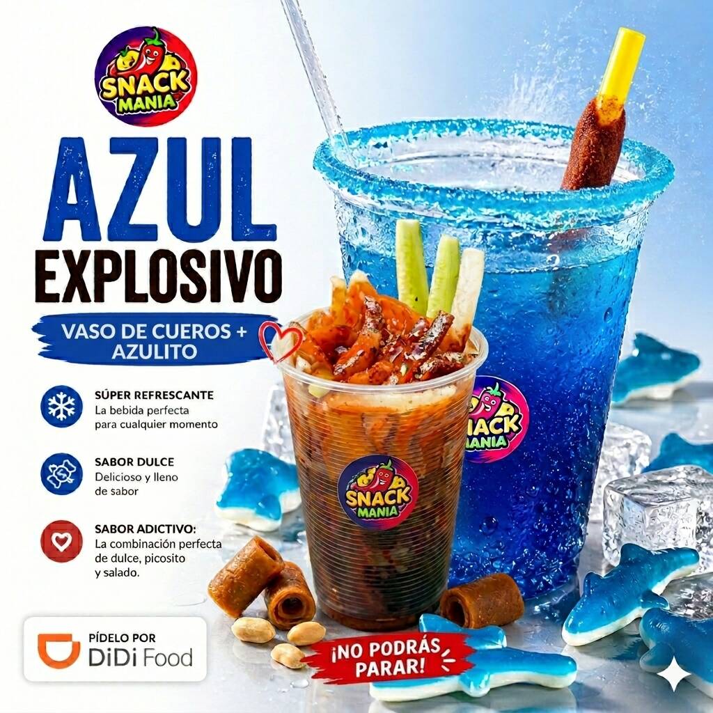 1 Litro Azulito 🤤🧊