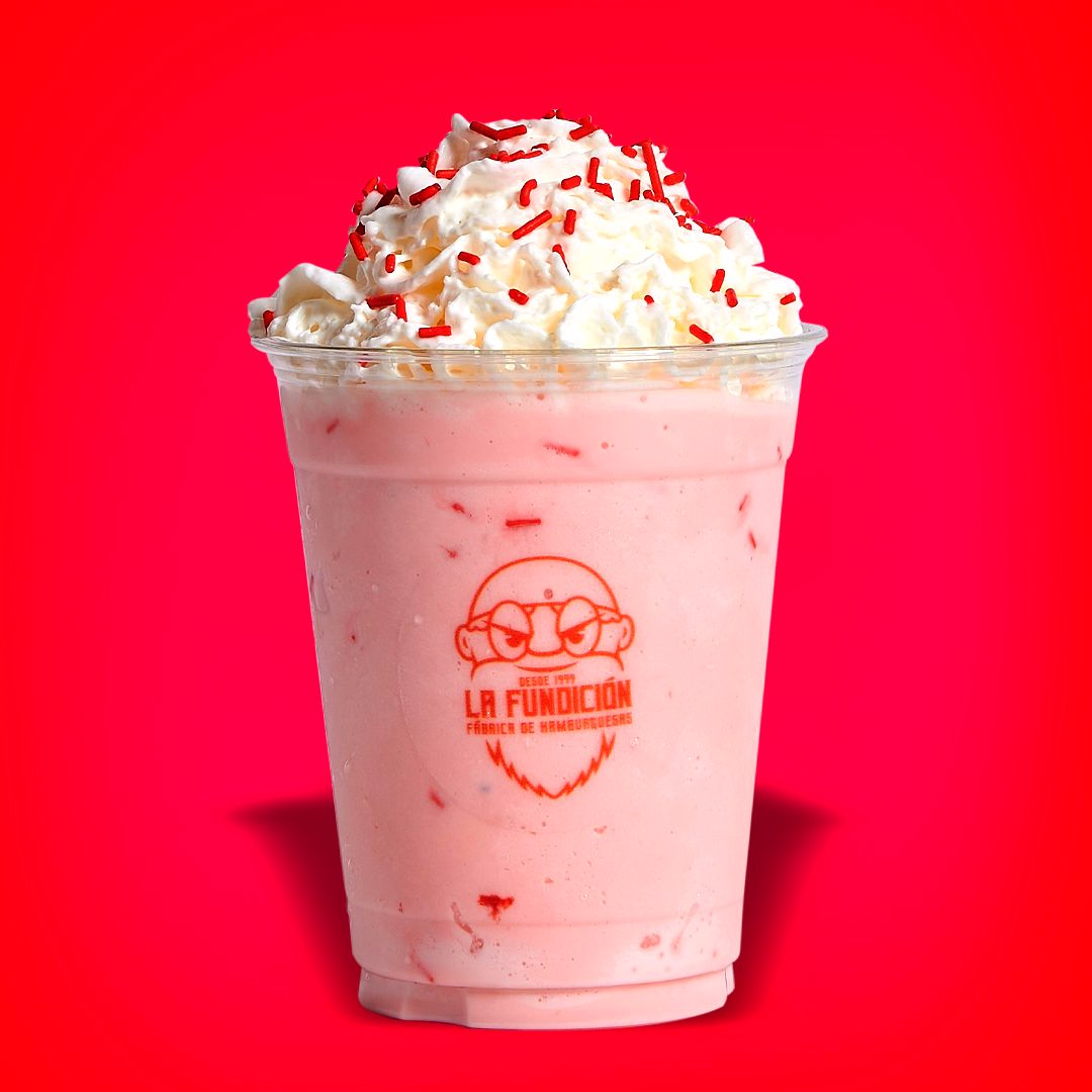 MALTEADA FRESAS CON CREMA