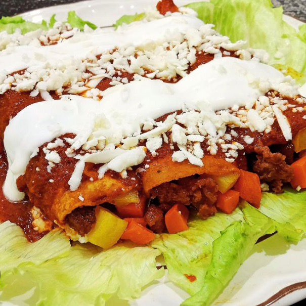 Enchiladas MORELIANAS