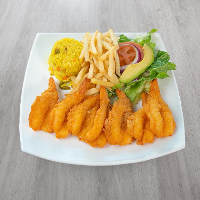 Camarones Empanizados