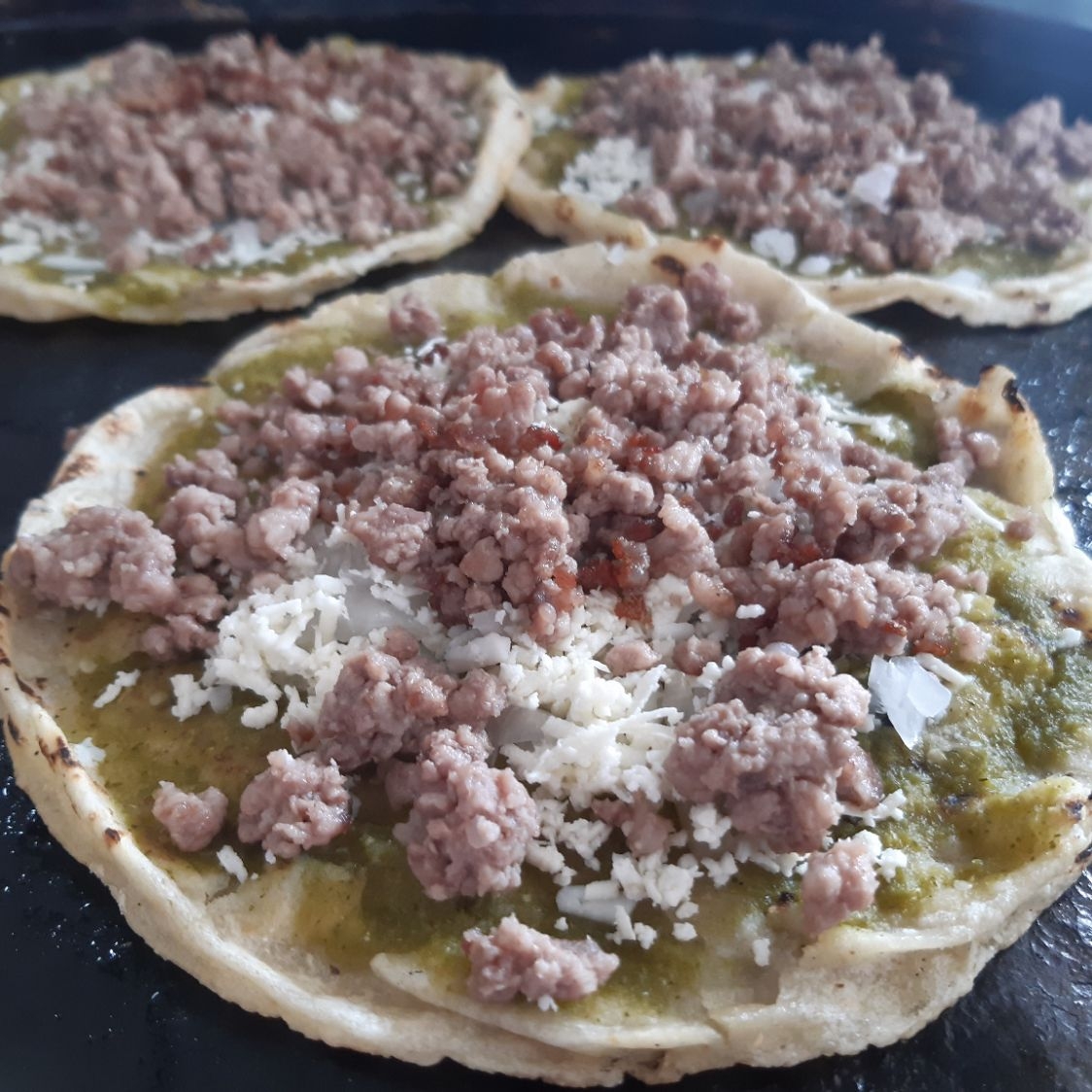 Orden de Picaditas con Bistec