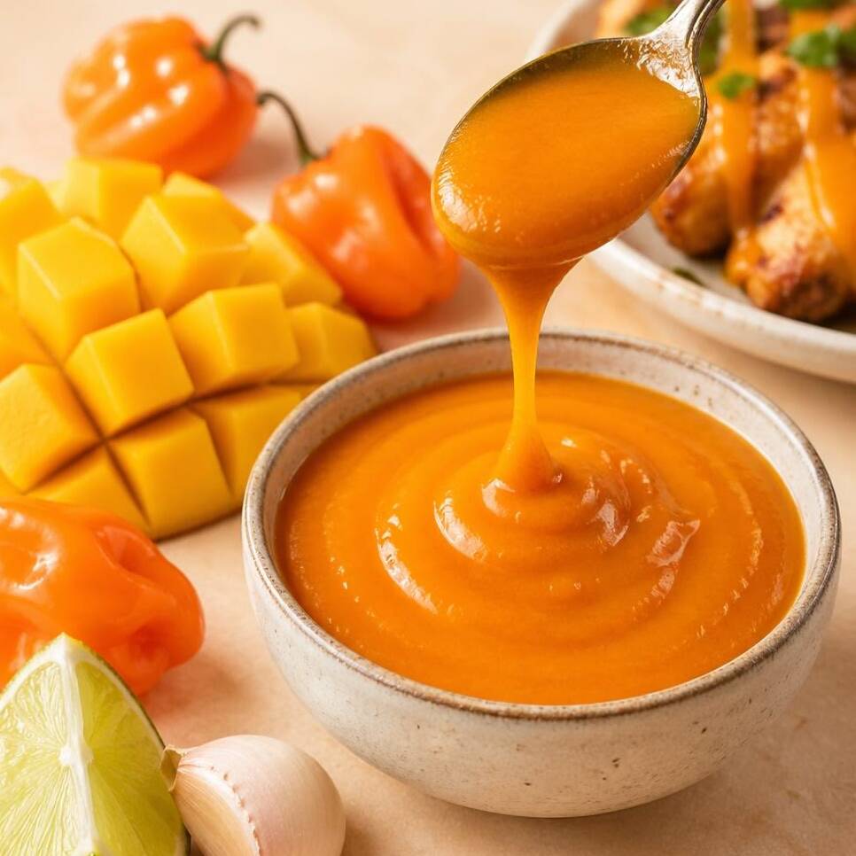 Aderezo Mango-habanero