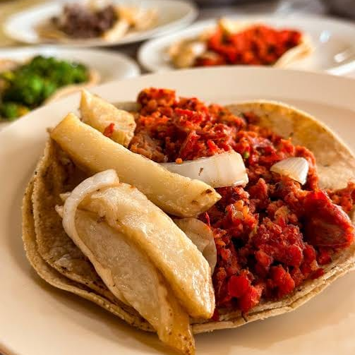 Tacos de Chorizo Rojo 66*7-1p