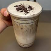 oreo iced latte