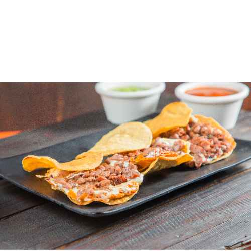 Volcan de Arrachera de res (orden de 3)