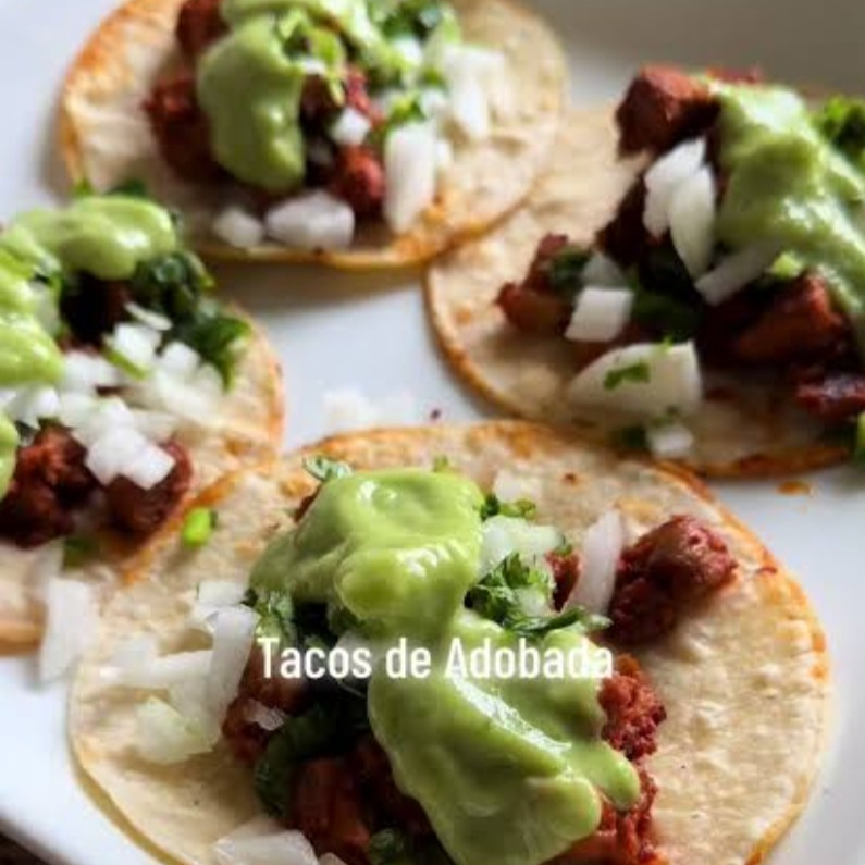 Taco de Harina de Adobada
