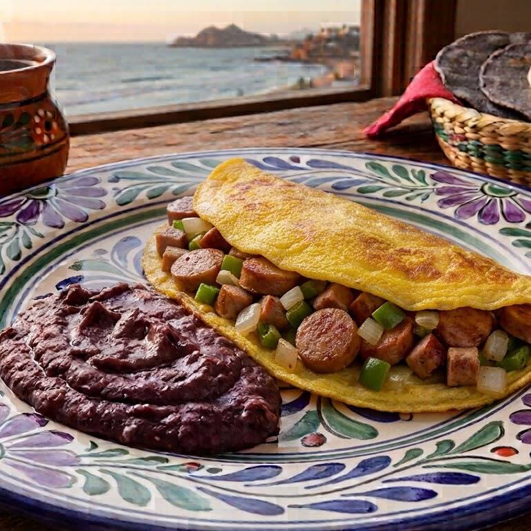 Omelette Salchicha