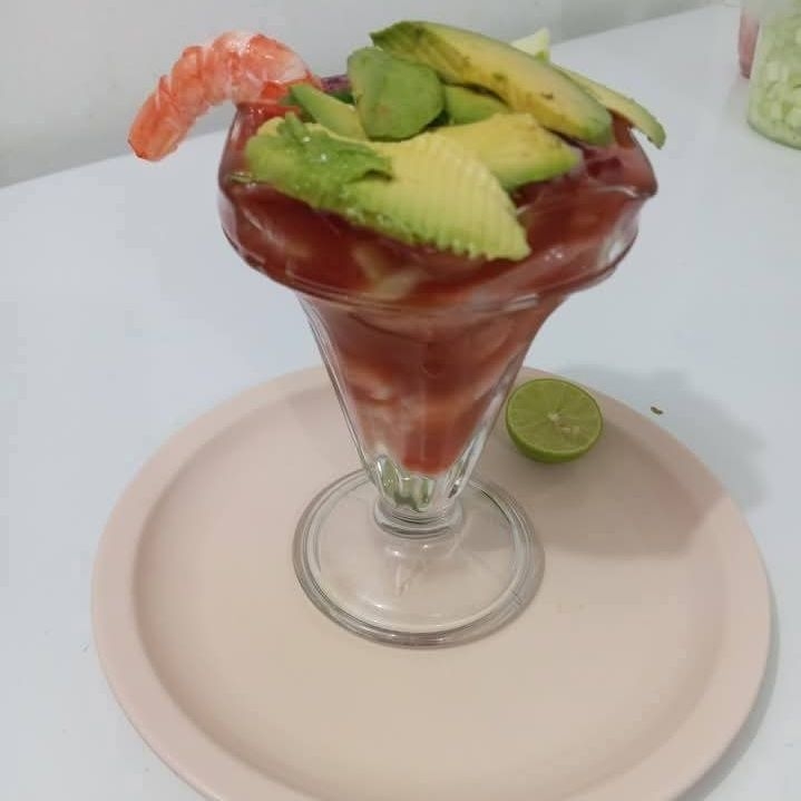 Cóctel de camarón chico
