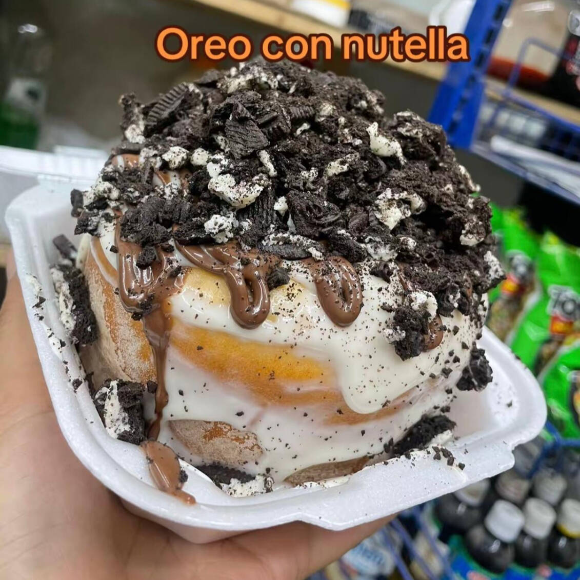 Rol Oreo Con Nutella