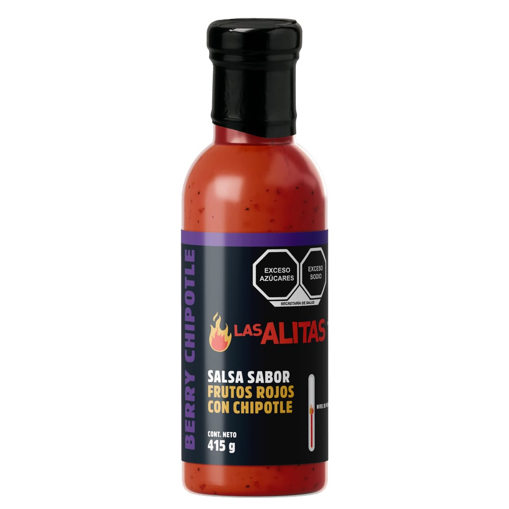 Salsa Chipotle Frutos Rojos Botella