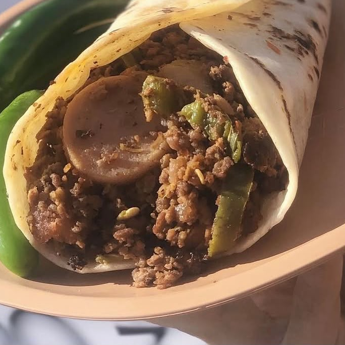 Burrito de picadillo