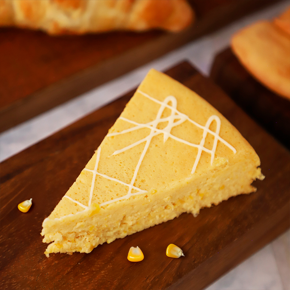 Pay de Queso con Elote