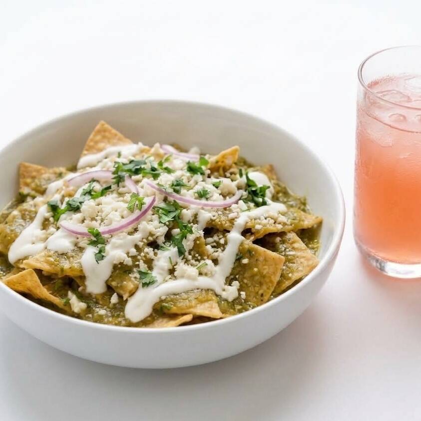 Combo 1 Chilaquiles Sencillos + 1 Agua