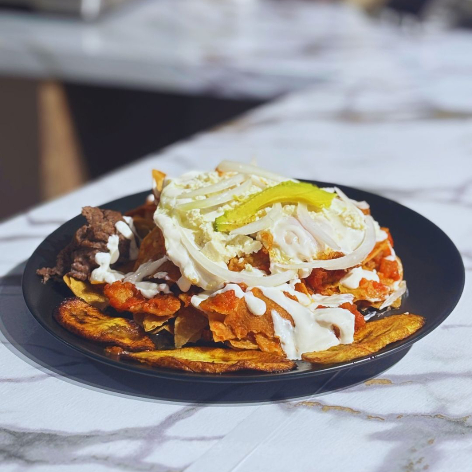 Chilaquiles con Huevo