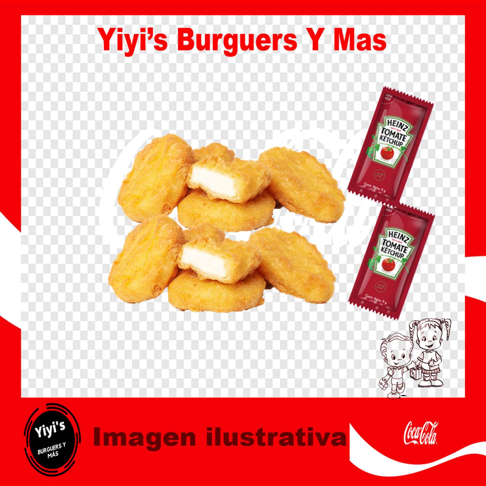 Yiyi´s Kids Nuggets 6 Pzs