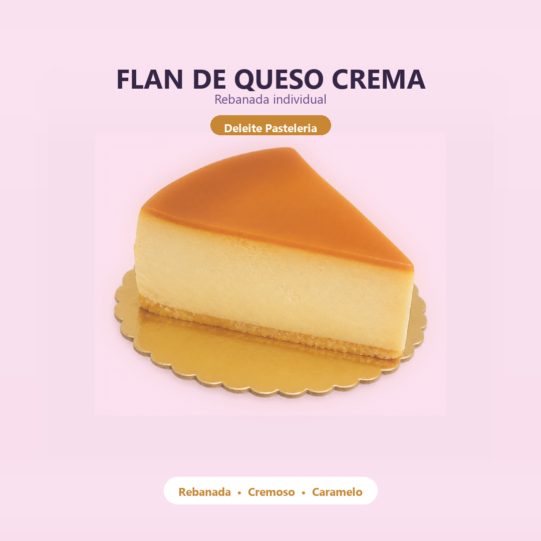 Rebanada de Flan