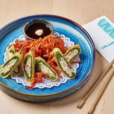 Chiles Tempura – Jalapeños Rellenos de Queso y Kan
