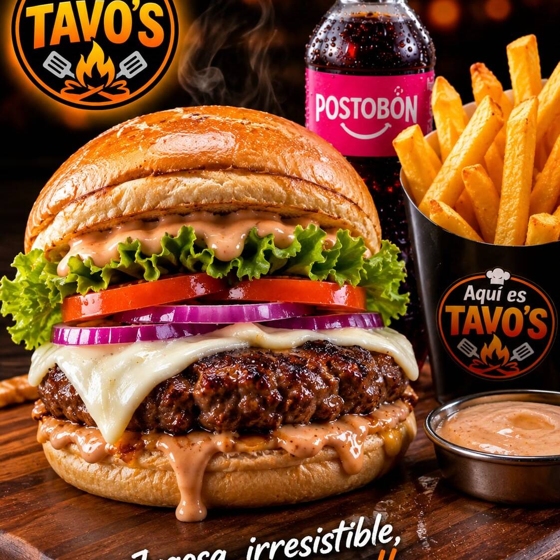 Hamburguesa Relajada