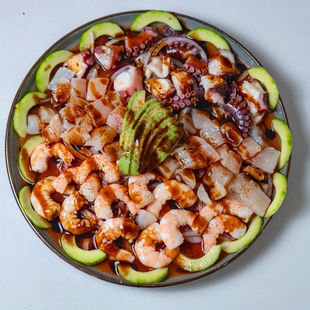 Camarón con Pulpo Orden