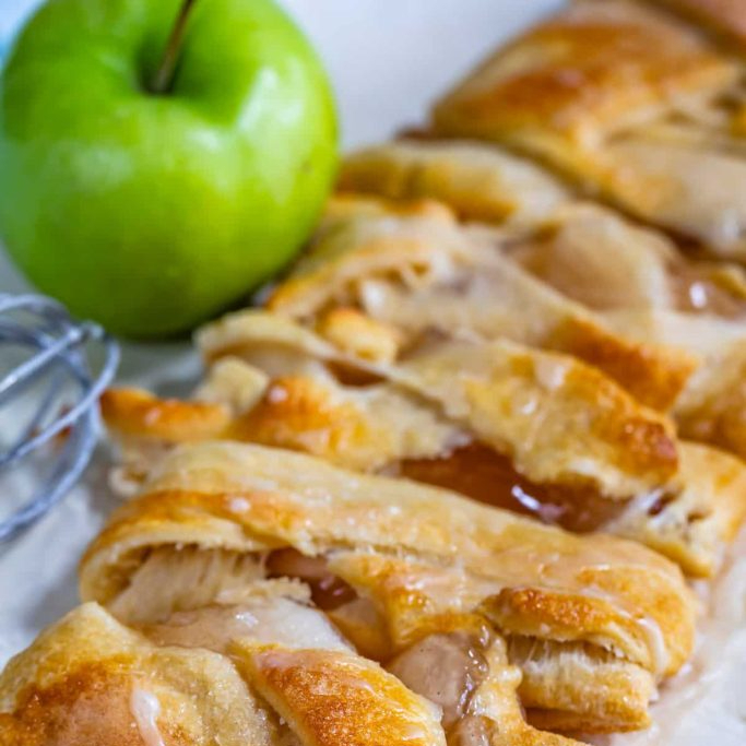 Strudel de manzana organica