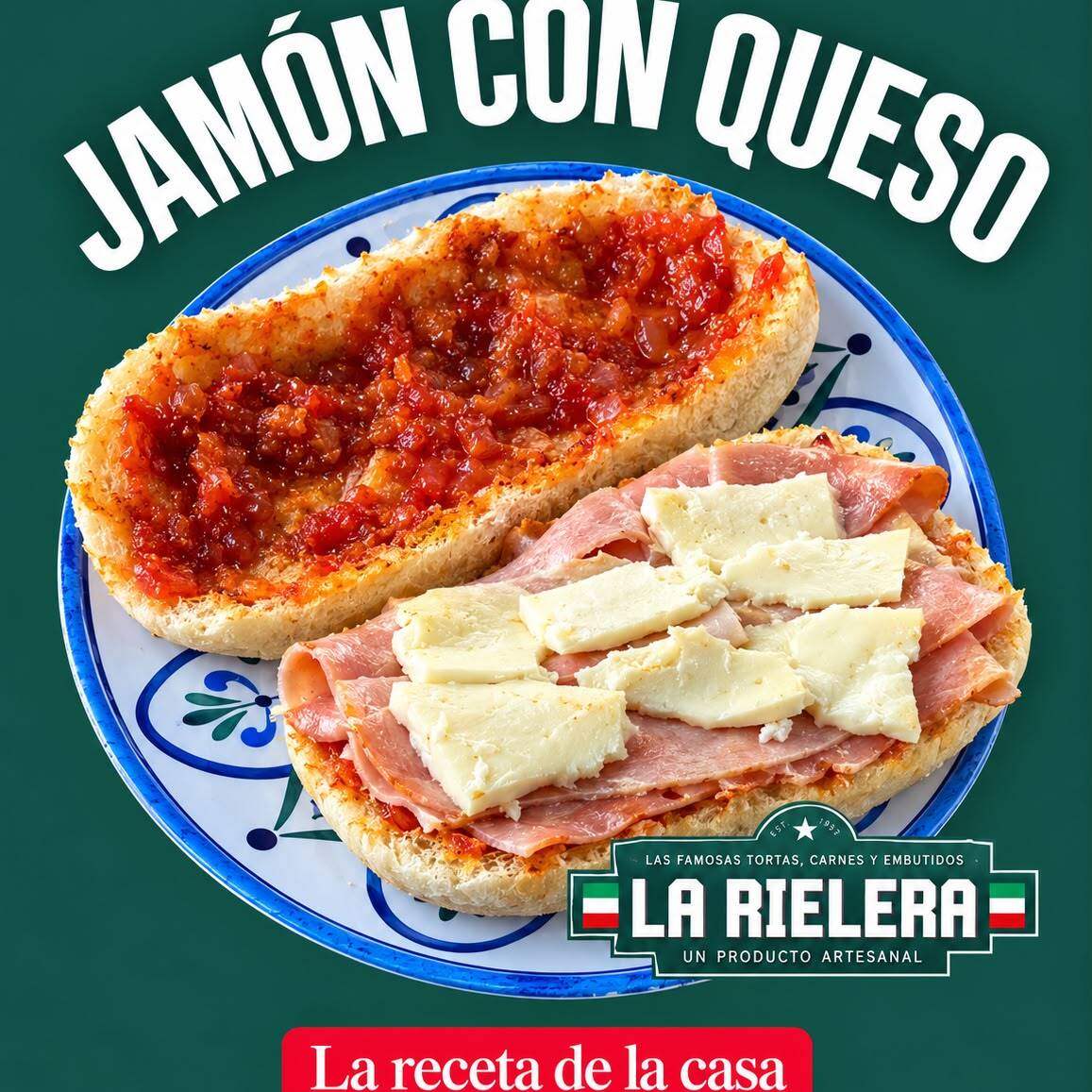 Torta de Jamón con Queso