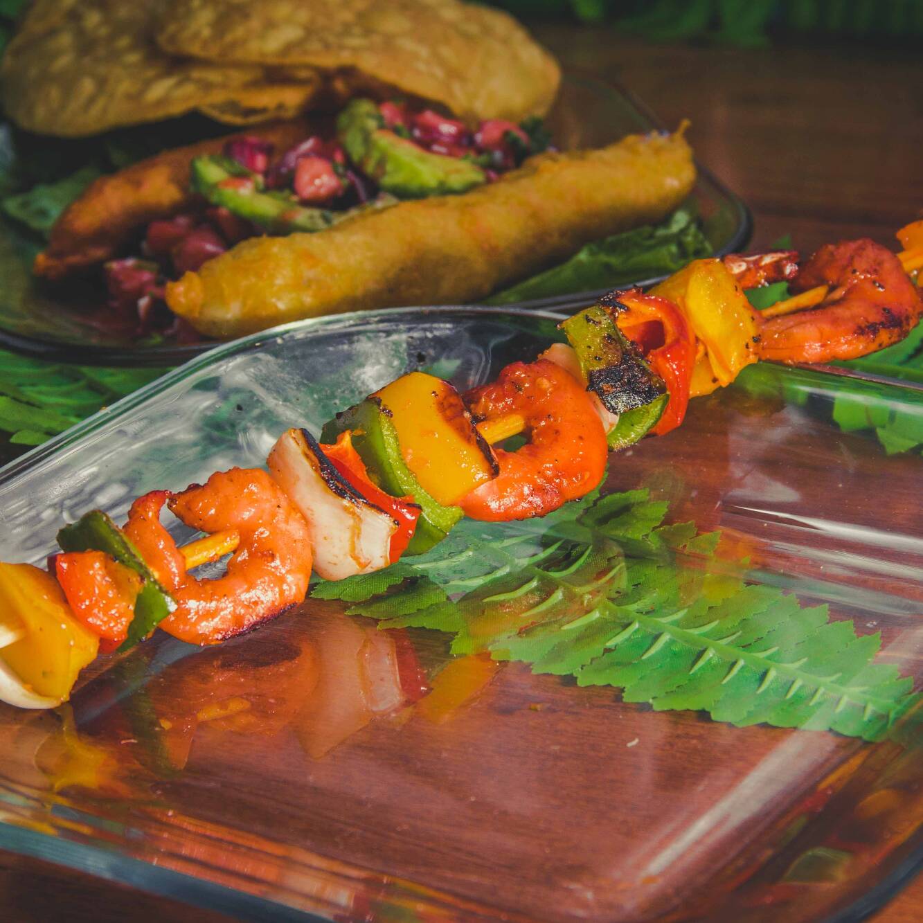 KOMBO Brocheta Camarón Grill