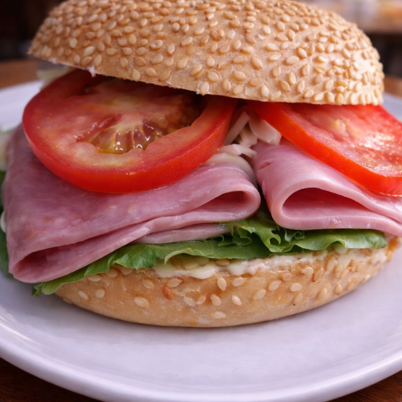 Bagel Jamón de Pavo
