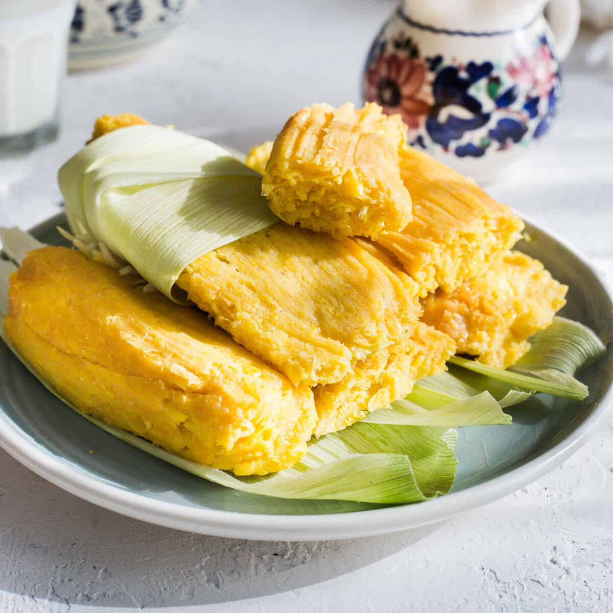 TAMAL DE ELOTE DULCE