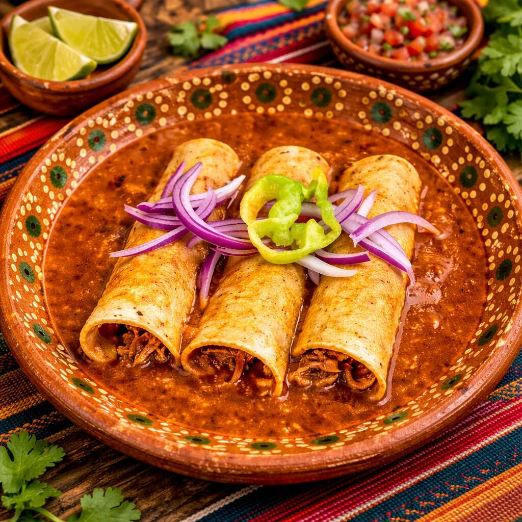 3 Tacos de Cochinita Bañados