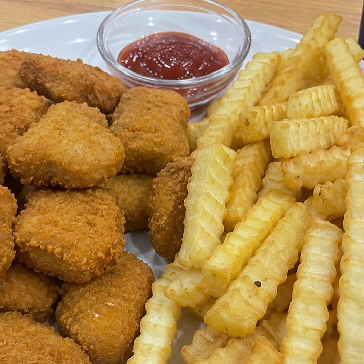 Nuggets con Papas