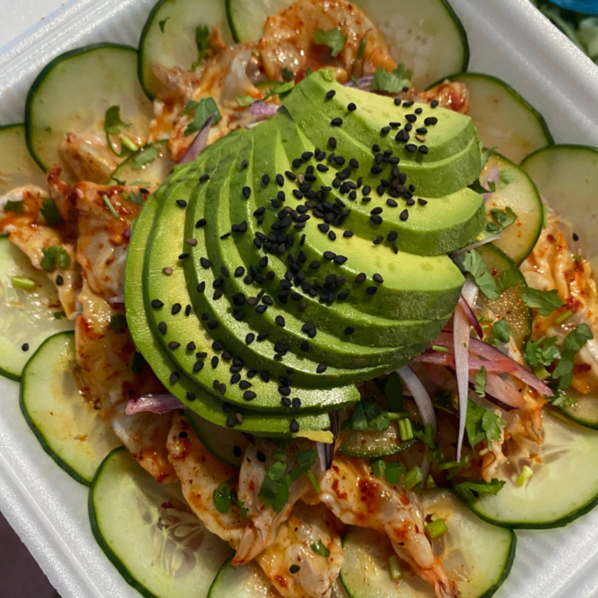Tostada de Aguachile