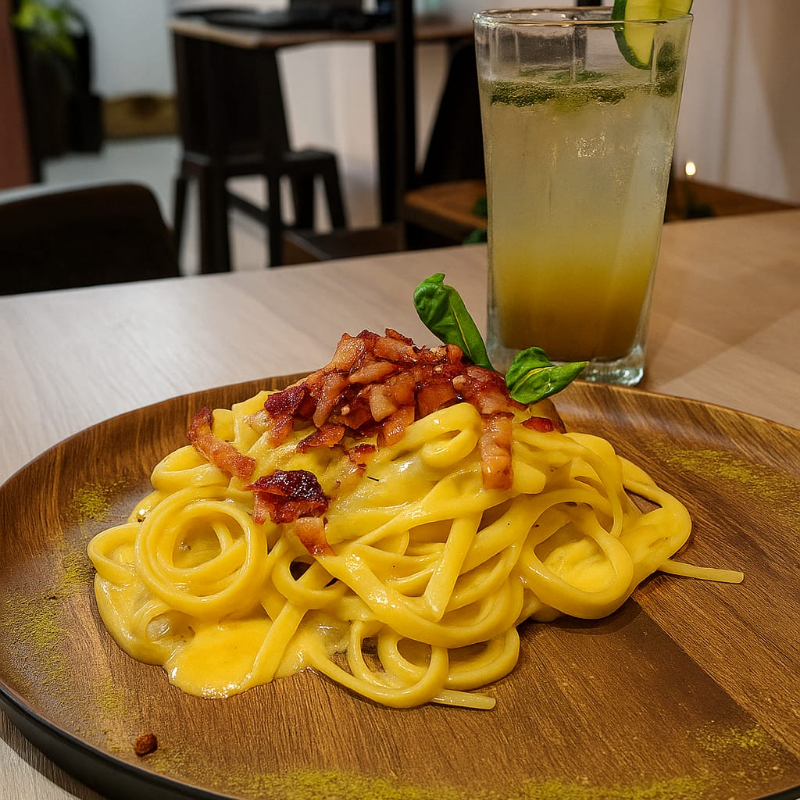 Fetuccini Carbonara