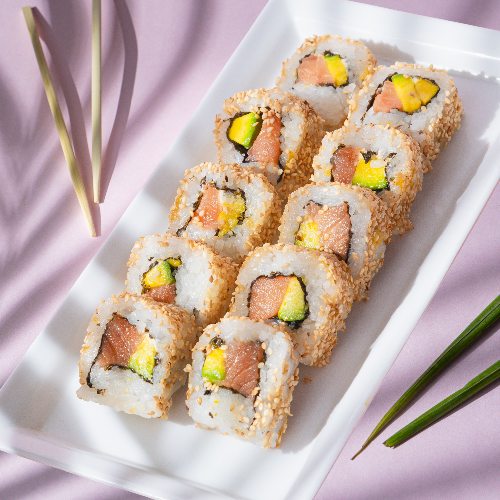 12 Bocados Sushi Philadelphia Fresco