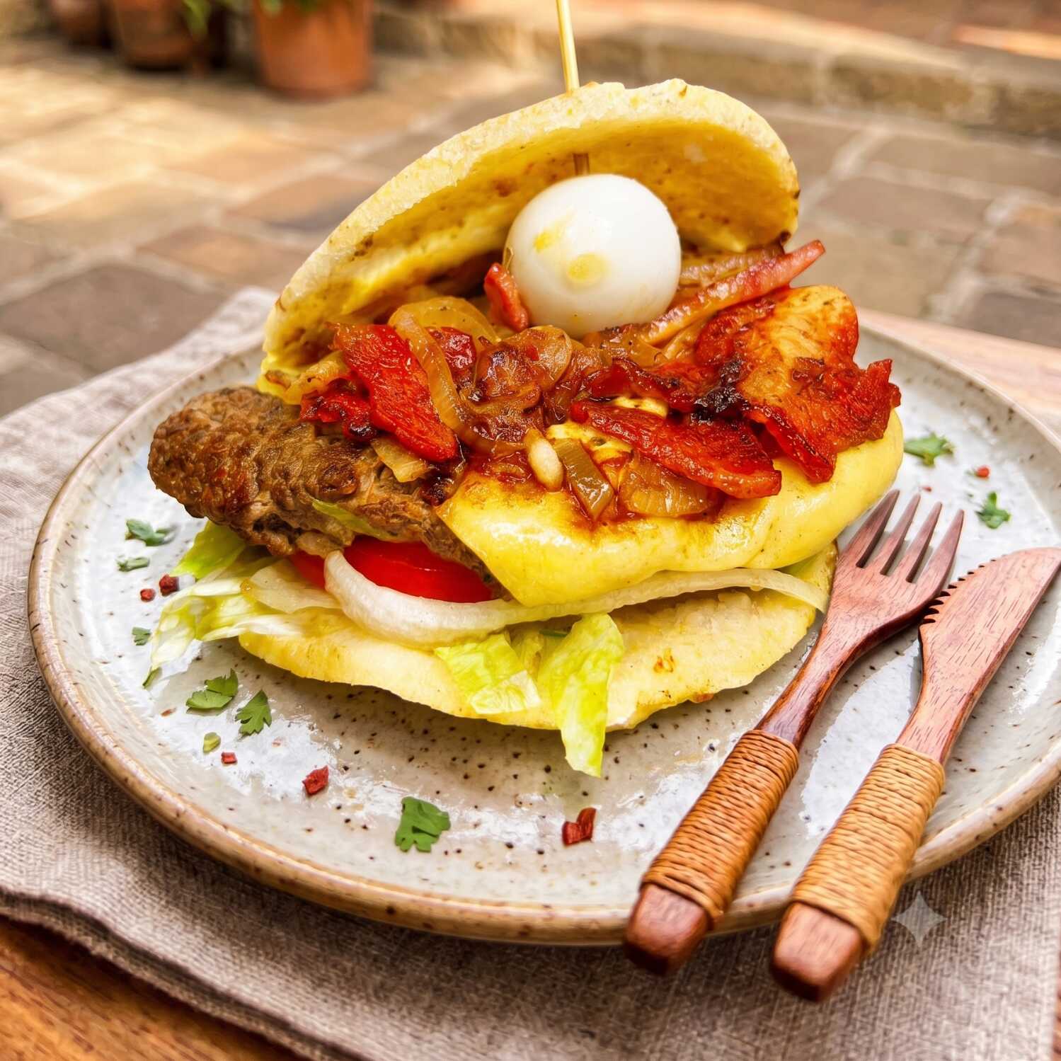 Arepa Burger