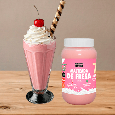 Malteada de Fresa 500 ml