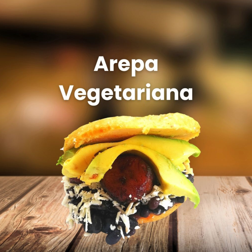 AREPA VEGETARIANA
