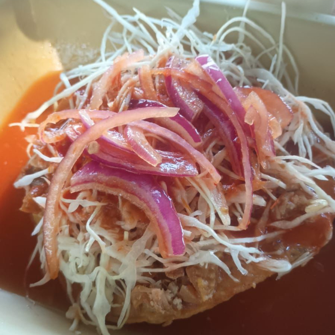 Tostada mixta