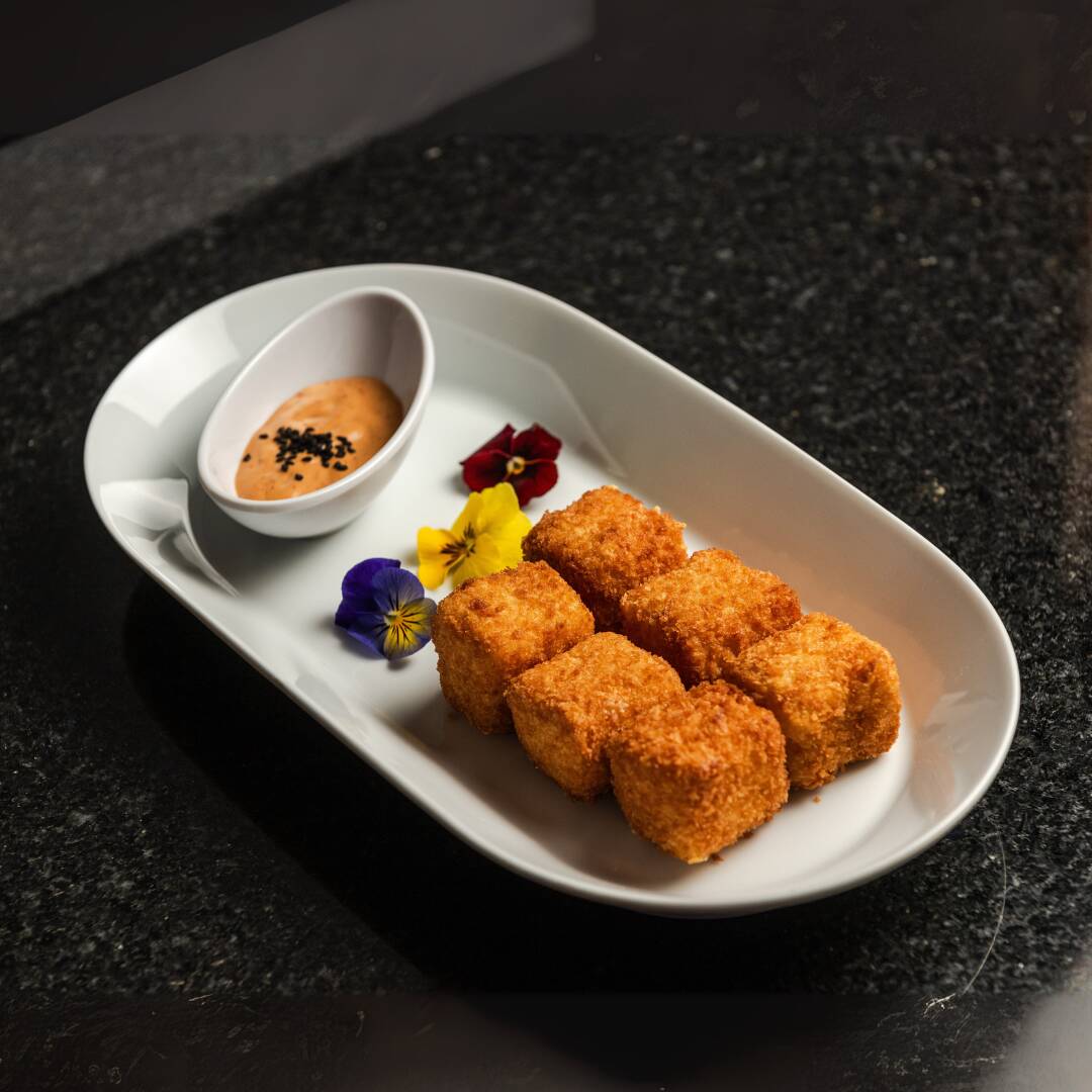 Kushiages Queso
