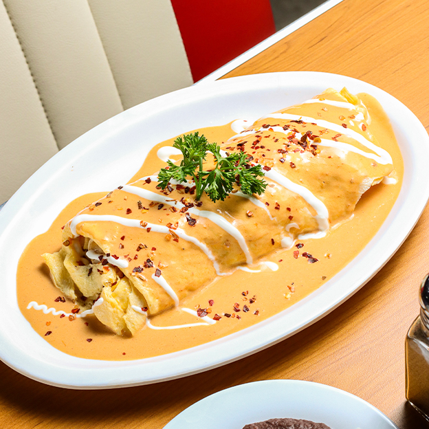 Burro Omelette Endiablado
