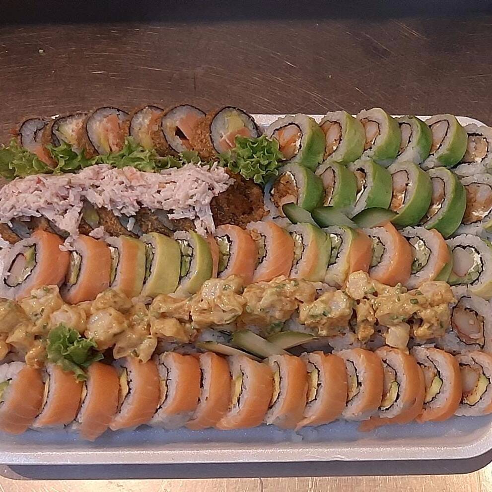 Combo Sushi Arcoíris