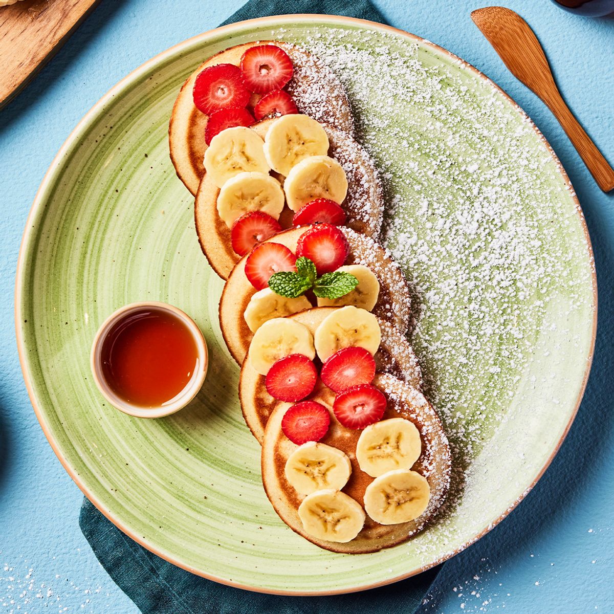 PANCAKES PORCION COMPLETA