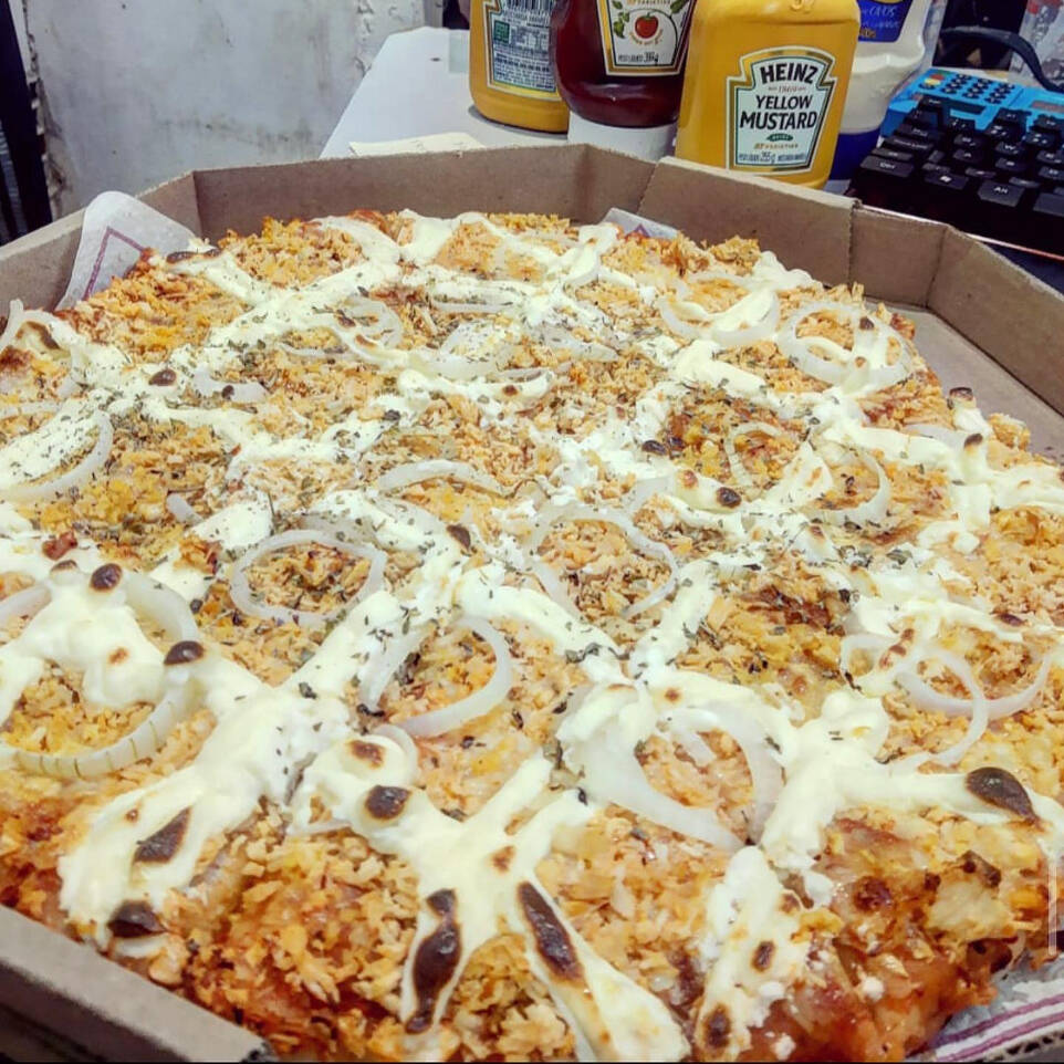 Pizza frango catupiry grande