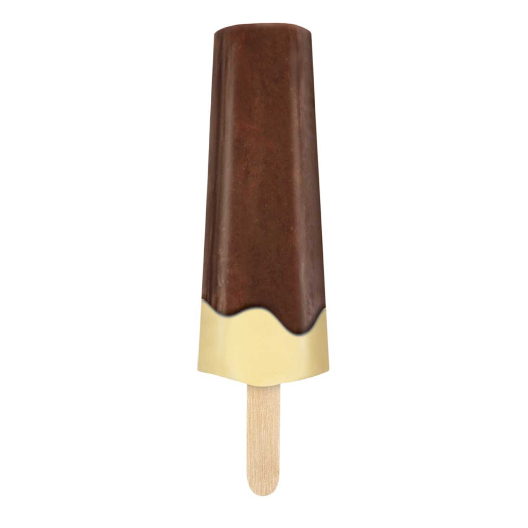 Paleta de Vainilla Cubierta de Chocolate