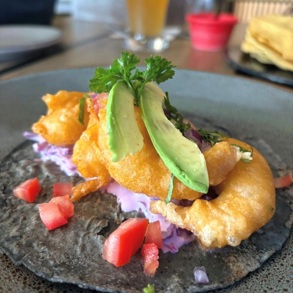 Taco de Camarón Rebosado
