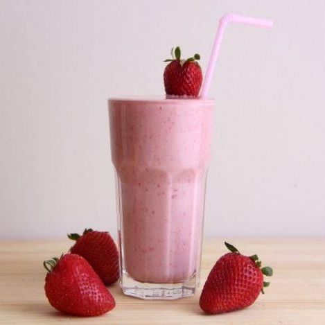 Licuado de Fresa 1/2