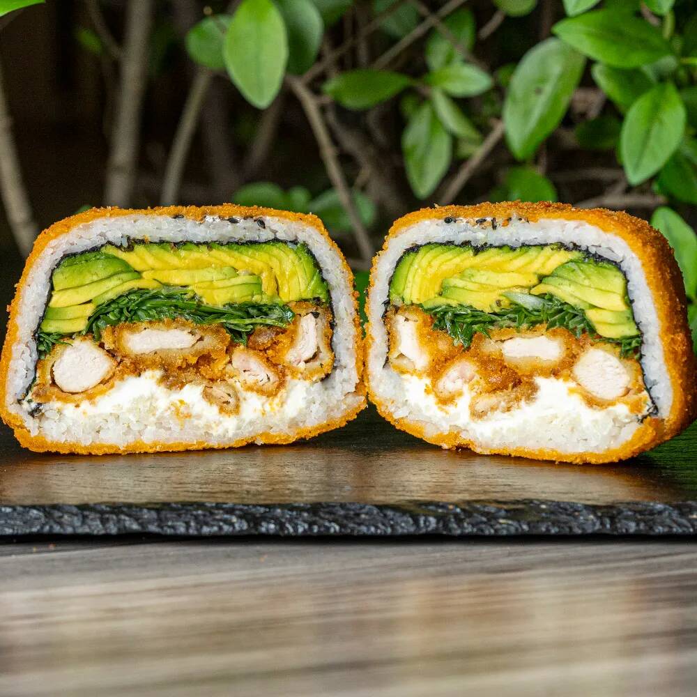 SUSHI BURGER POLLO CRISPY